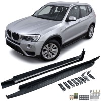 Boční nášlapy BMW X3 F25 (2011-2017) - černé