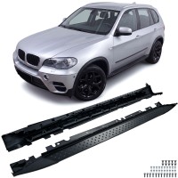 Boční nášlapy BMW X5 E70 - černé