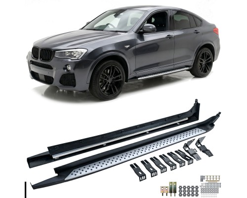 Boční nášlapy BMW X4 F26 (2014+) s tečkama