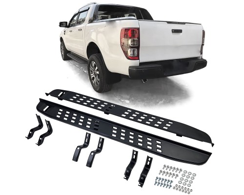 Boční nášlapy Ford Ranger (2012-2022) - černé