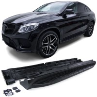 Boční nášlapy Mercedes Benz GLE Coupe C292 (2015-2019) - černé