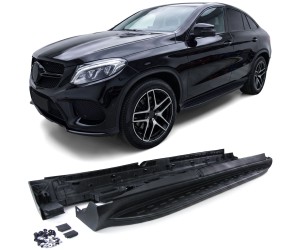Boční nášlapy Mercedes Benz GLE Coupe C292 (2015-2019) - černé