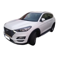 Boční nášlapy Hyundai Tucson (2015-2020) bez nápisu