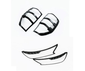 Ford Ranger T7/T8 (2016-2022) – offroad rámečky světel, set přední a zadní (4ks)