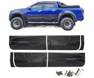 Boční lišty dveří Ford Ranger T6/T7/T8 - verze s imitací šroubků