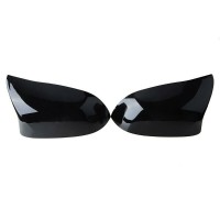 Kryty zpětných zrcátek BMW X5 F15/X6 F16/X3 F25/X4 F26 – černé, lesklé