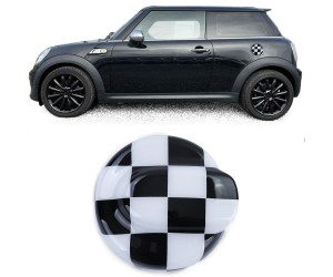 Krytka nádrže Mini One/Cooper R56/R57/R58/R59/R60 - šachovnice
