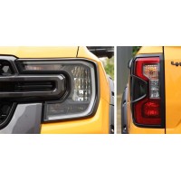 Offroad rámečky světel Ford Ranger T9 Wildtrak/Limited/Platinum (set 4 ks)