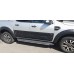 Boční lišty dveří Ford Ranger T6/T7/T8 - verze s imitací šroubků