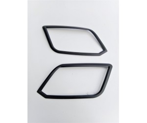 Rámečky na přední světla Volkswagen Amarok – set 2 kusů, styl offroad