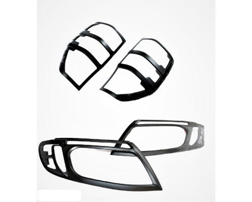 Ford Ranger T6 ( 2012-2015) – offroad rámečky světel, set přední a zadní (4ks)