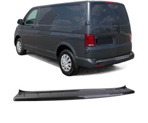 Plastová ochranná lišta kufru Volkswagen T5/T6/T6.1 (křídlové dveře) - vzhled karbon