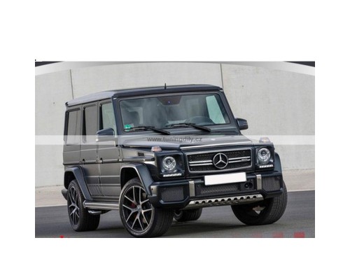 Mercedes Benz G (W463) – nerezový kryt pod nárazník