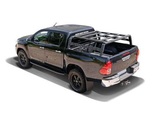 Zadní rám se zahrádkou Toyota Hilux (2015+) – černý matný