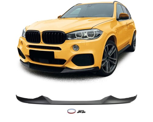 Přední spoiler BMW X5 F15 (lipa pod nárazník) – černý matný