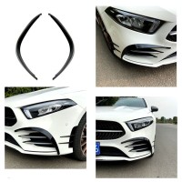 Sportovní spoilery Mercedes A W177 (aero flaps) černé lesklé