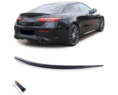 Zadní křídlo, spoiler Mercedes Benz E Coupe (C238) – černý lesklý