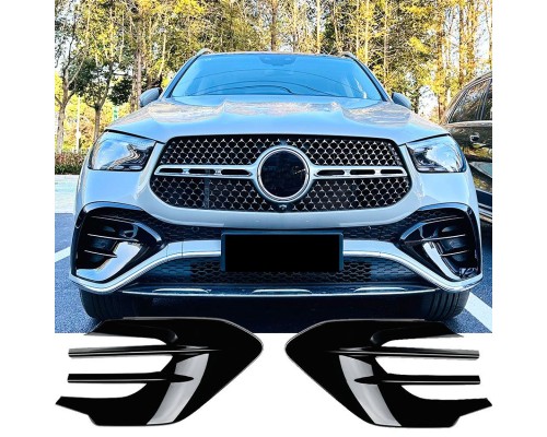 Sportovní spoilery do předního nárazníku Mercedes Benz GLE (W167/C167) facelift