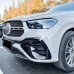 Sportovní spoilery do předního nárazníku Mercedes Benz GLE (W167/C167) facelift