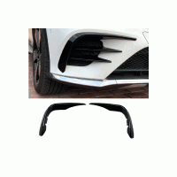 Spoilery do předního nárazníku Mercedes Benz GLC (C253/X253) – černé lesklé (2 ks)