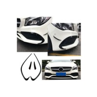 Sportovní spoilery Mercedes CLA C117/X117 facelift (aero flaps) černé lesklé