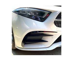 Sportovní spoilery Mercedes CLS C257/X257 předfacelift (aero flaps) černé lesklé