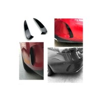 Spoilery do zadního nárazníku Mercedes Benz E C238/A238 (aero flaps) - černý lesklý