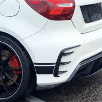 Spoilery do zadního nárazníku Mercedes Benz A W176 (aero flaps žebra)