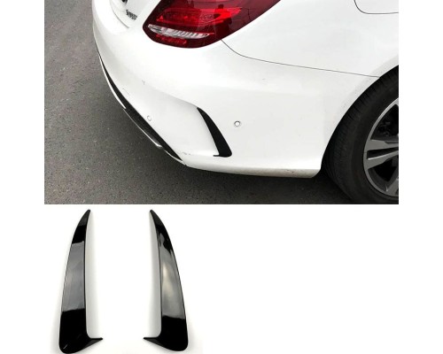 Spoilery do zadního nárazníku Mercedes Benz C S205 (aero flaps)
