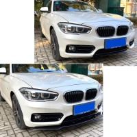 Přední spoilery BMW 1 F20/F21 (2015-2019) Urban line černé lesklé