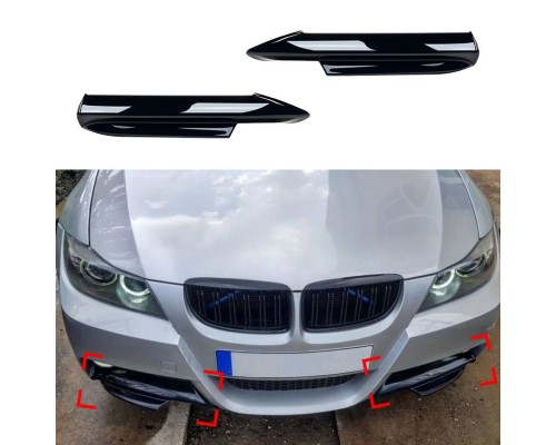 Přední spoiler/splitter BMW 3 E90/E91 (2005-2008) M-paket