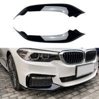 Přední spoiler BMW 5 G30/G31 (2017-2020) M paket - černý lesklý