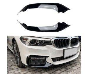 Přední spoiler BMW 5 G30/G31 (2017-2020) M paket - černý lesklý