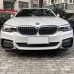 Přední spoiler BMW 5 G30/G31 (2017-2020) M paket - černý lesklý