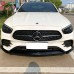Přední spoiler Mercedes Benz E W213/C238 (2020+) AMG Line - černý lesklý