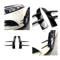 Rámečky sání vzduchu do nárazníku Mercedes A W177 vzhled carbon (žebra)