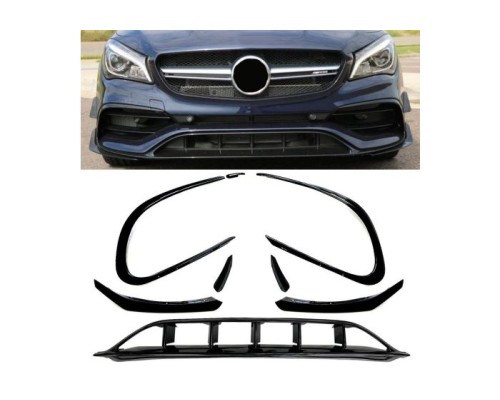 Sada předních spoilerů Mercedes CLA C117/X117 facelift (AMG line)
