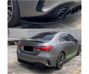 Splitter spoiler do zadního nárazníku Mercedes Benz V177 (A35 & A45 AMG)
