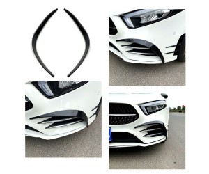 Sportovní spoilery Mercedes A W177 (aero flaps) vzhled carbon