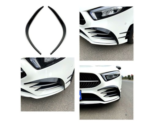 Sportovní spoilery Mercedes A W177 (aero flaps) vzhled carbon