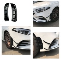 Rámečky sání vzduchu do nárazníku Mercedes A W177 vzhled carbon