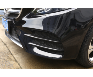 Spoilery do předního nárazníku Mercedes Benz E (W213/S213/C238) carbon (4 ks)