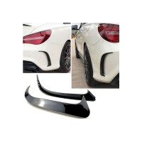 Spoilery do zadního nárazníku Mercedes Benz CLA C117 (aero flaps)