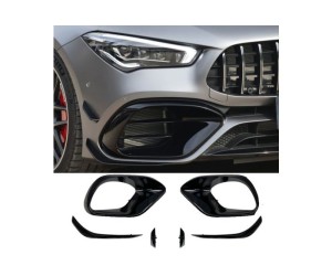 Sportovní spoilery Mercedes CLA C118/X118 45 AMG (aero flaps) černé lesklé