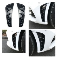 Spoilery do předního nárazníku Mercedes Benz C W205 (2018-2021) - vzhled carbon