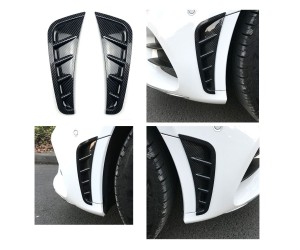 Spoilery do předního nárazníku Mercedes Benz C W205 (2018-2021) - vzhled carbon