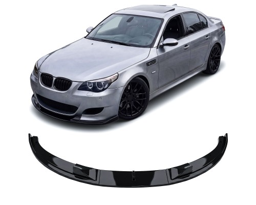 Přední spoiler BMW 5 E60/E61 (2005-2010) - černý lesklý (M-paket)