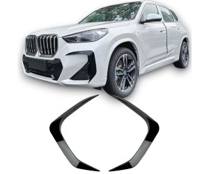 Sportovní spoilery do předního nárazníku BMW X1 U11 (2022+) - černé lesklé