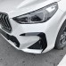 Sportovní spoilery do předního nárazníku BMW X1 U11 (2022+) - černé lesklé