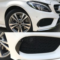 Spoilery do předního nárazníku Mercedes Benz C W205/S205 (2014-2018) - 2 ks